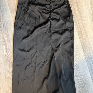 Blu Pepper Black Pencil Skirt